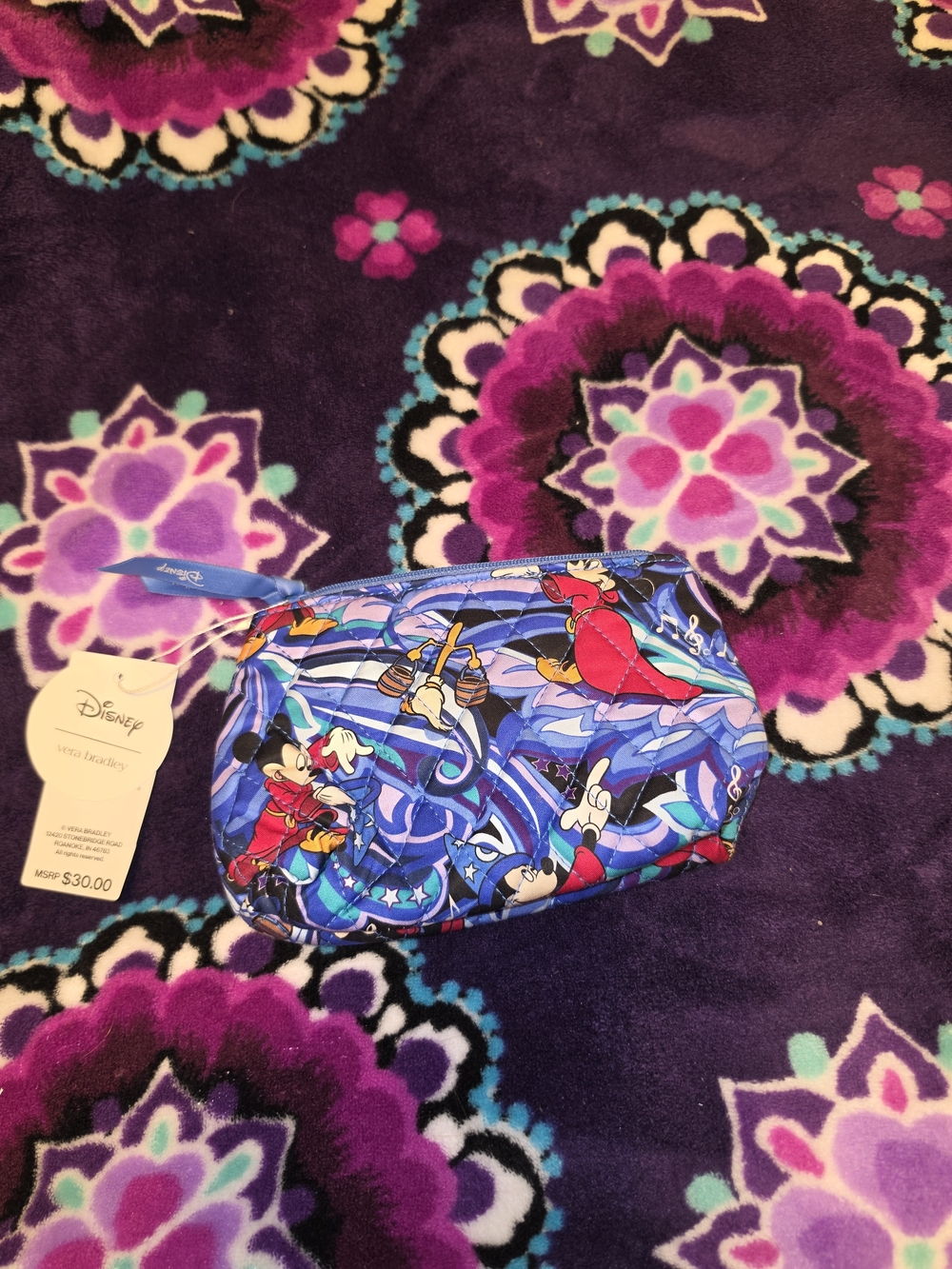 Vera Bradley Fantasmic Cosmetic Bag